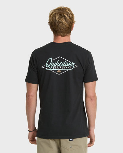 Cali Gold T-Shirt - Black Quick Silver Black