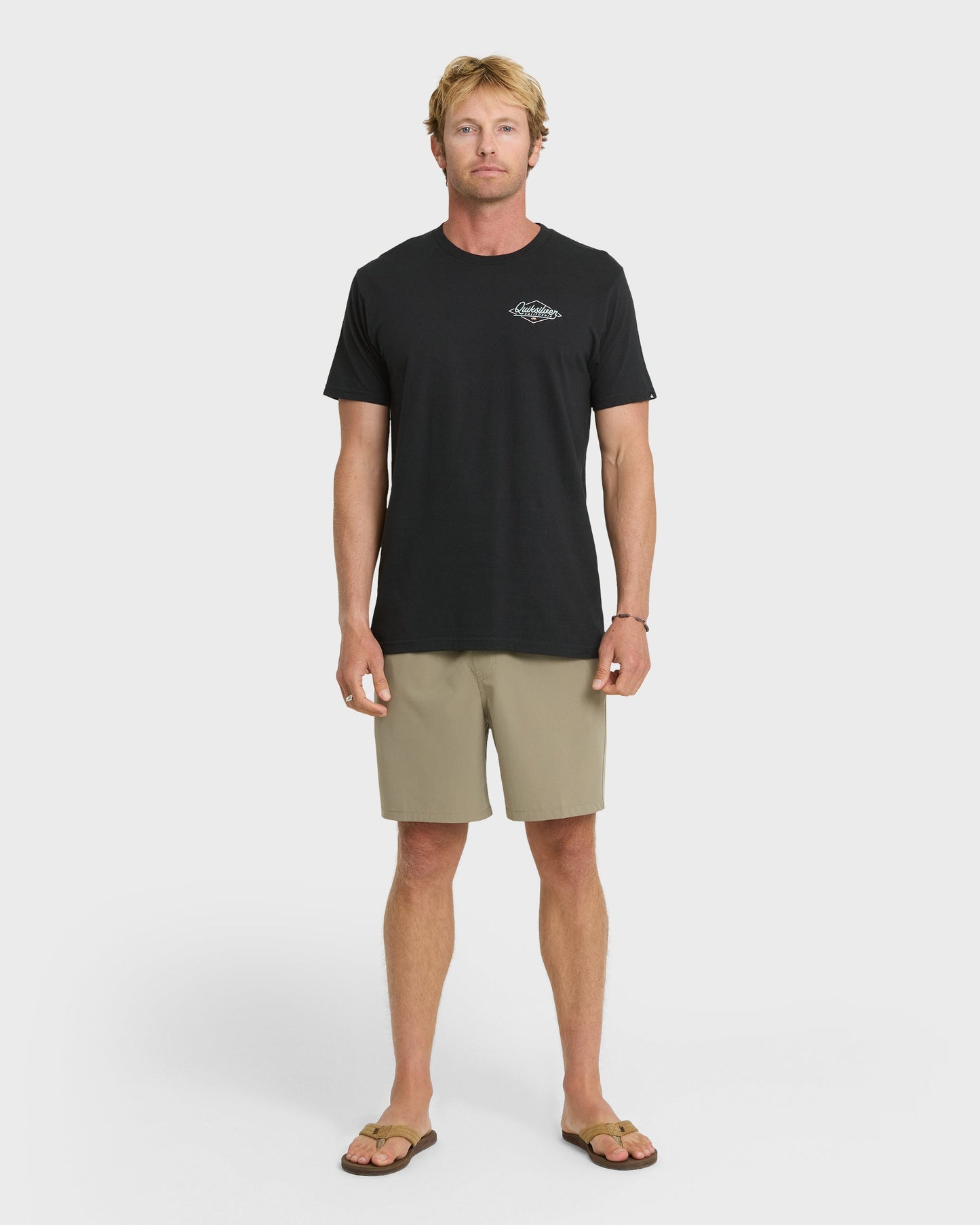 Cali Gold T-Shirt - Black Quick Silver Black