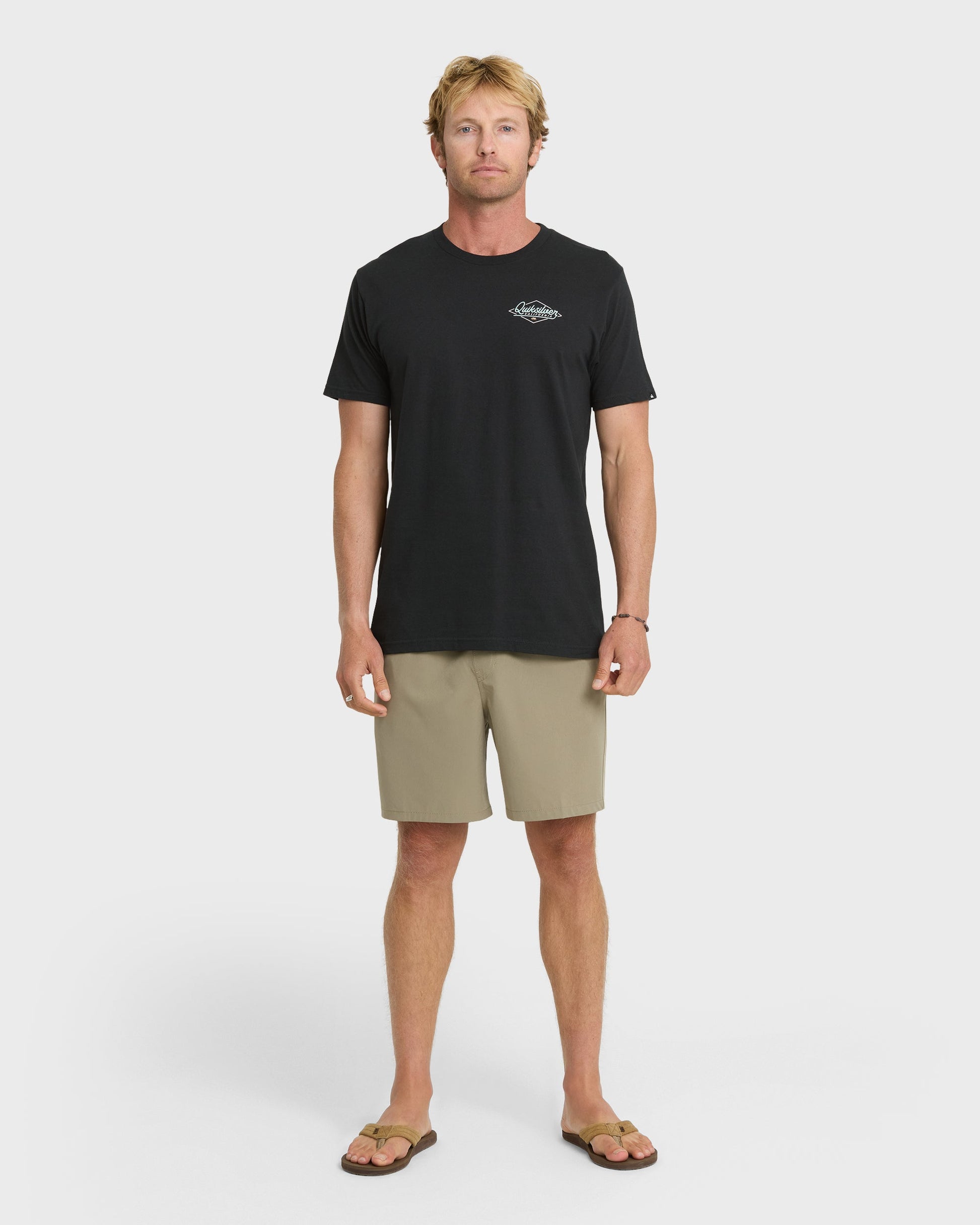 Cali Gold T-Shirt - Black Quick Silver Black