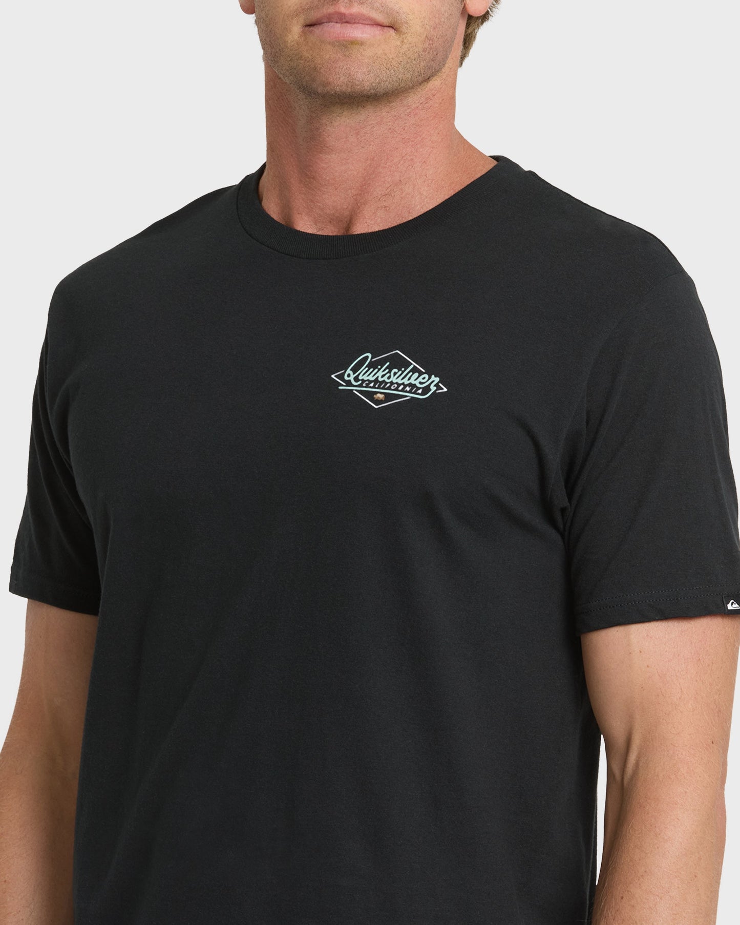 Cali Gold T-Shirt - Black Quick Silver Black