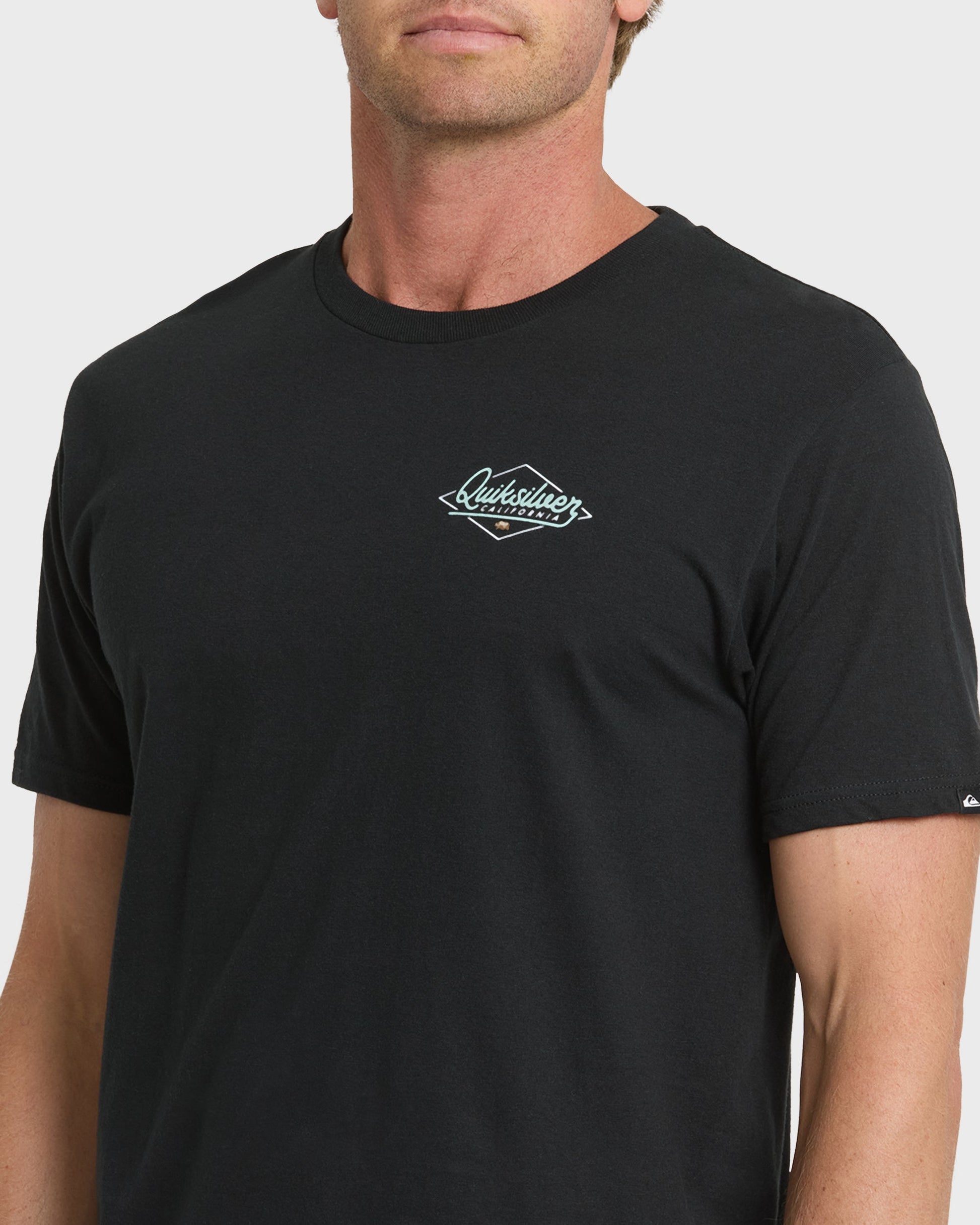 Cali Gold T-Shirt - Black Quick Silver Black