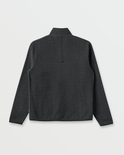 Aker Full Zip Technical Fleece - Black Quick Silver Black
