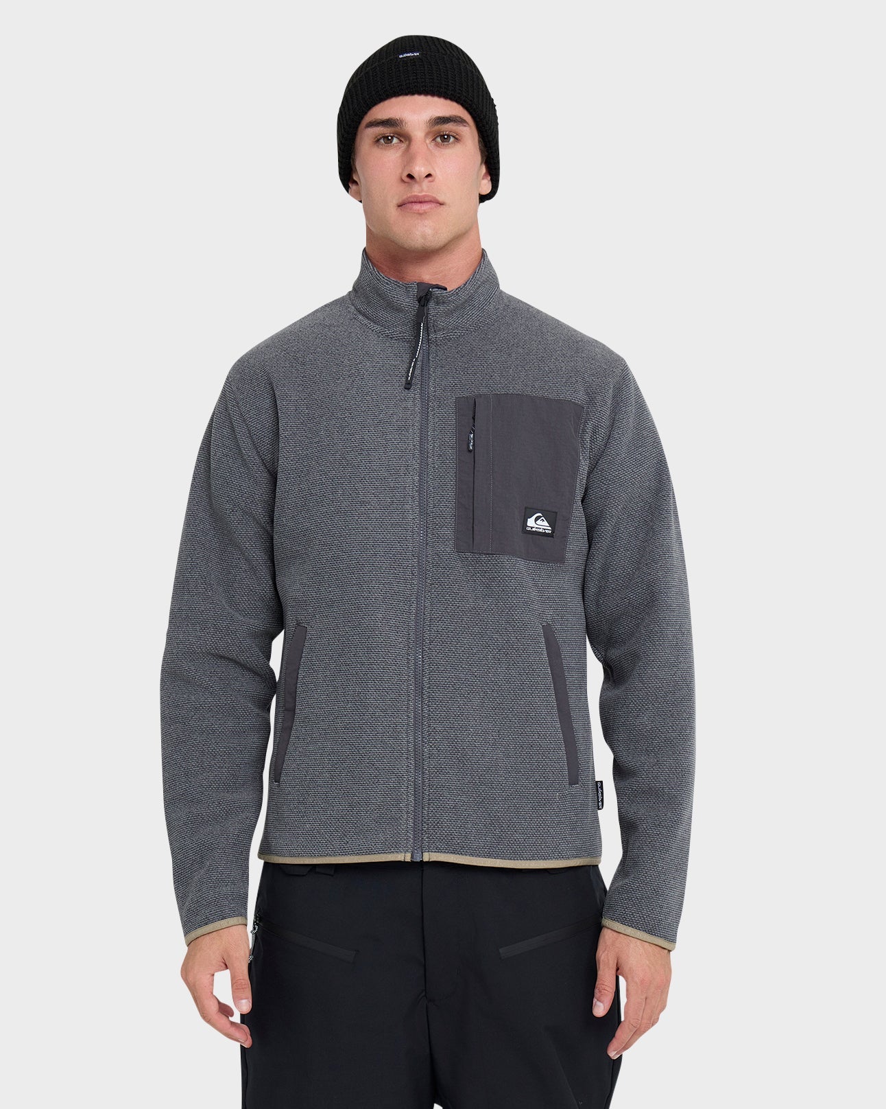 Aker Full Zip Technical Fleece - Quarry Quick Silver Quarry