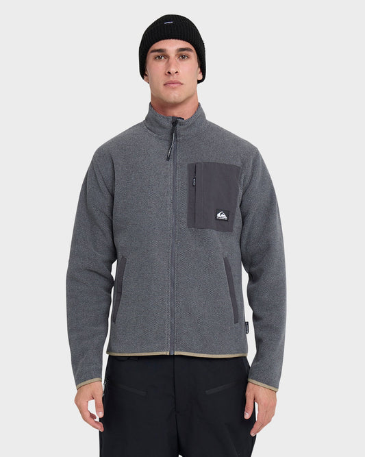 Aker Full Zip Technical Fleece - Quarry Quick Silver Quarry