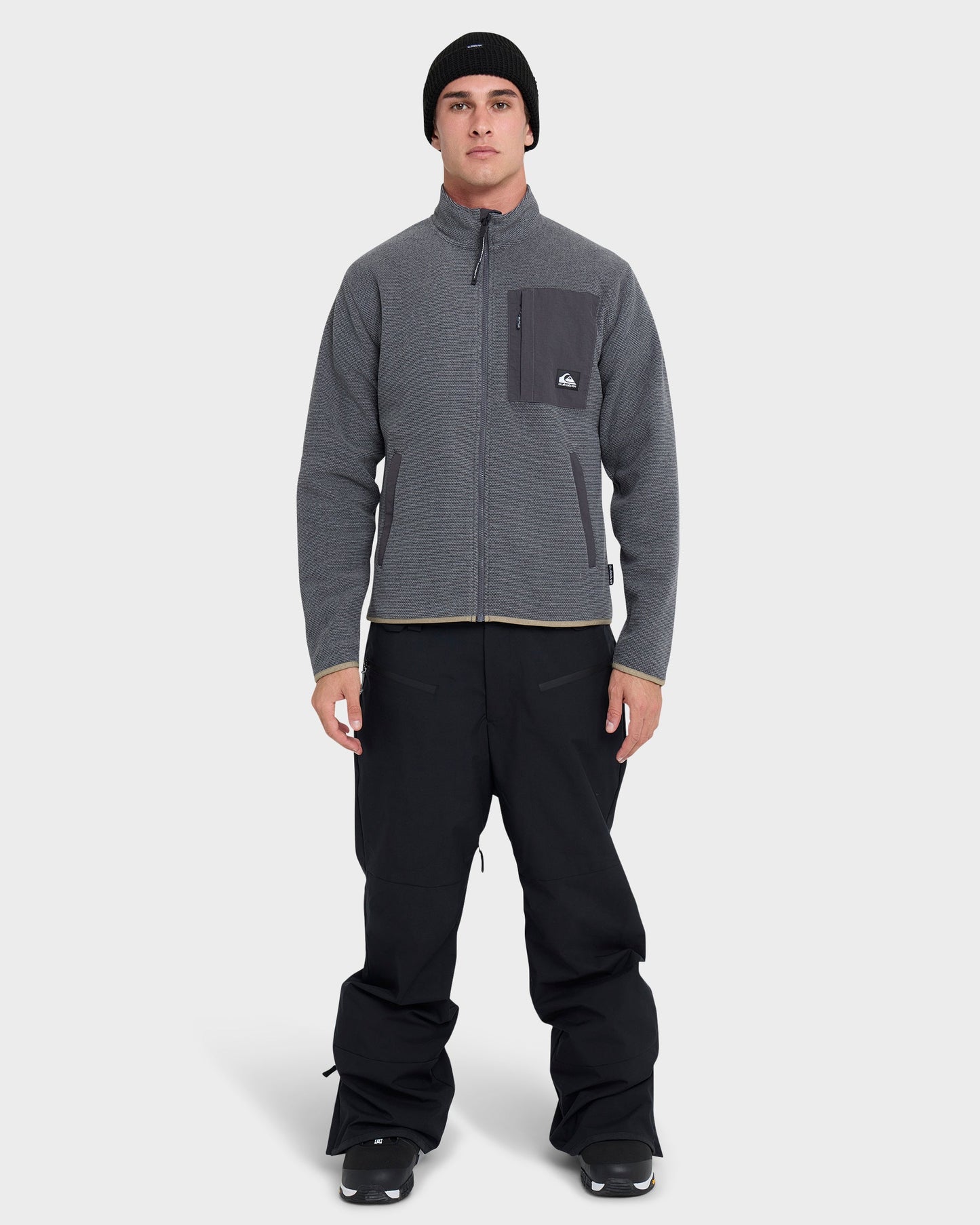 Aker Full Zip Technical Fleece - Quarry Quick Silver Quarry