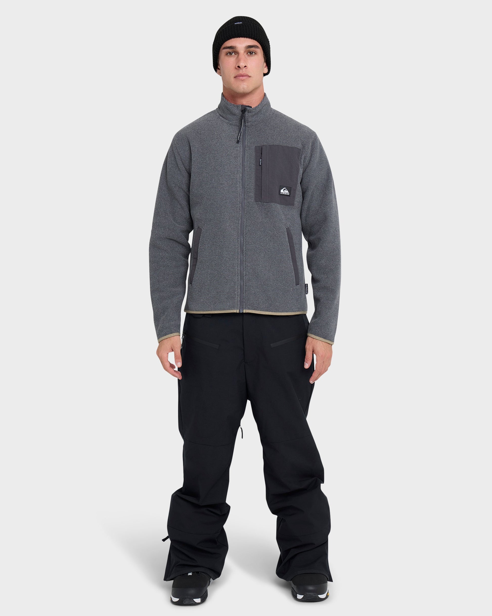Aker Full Zip Technical Fleece - Quarry Quick Silver Quarry