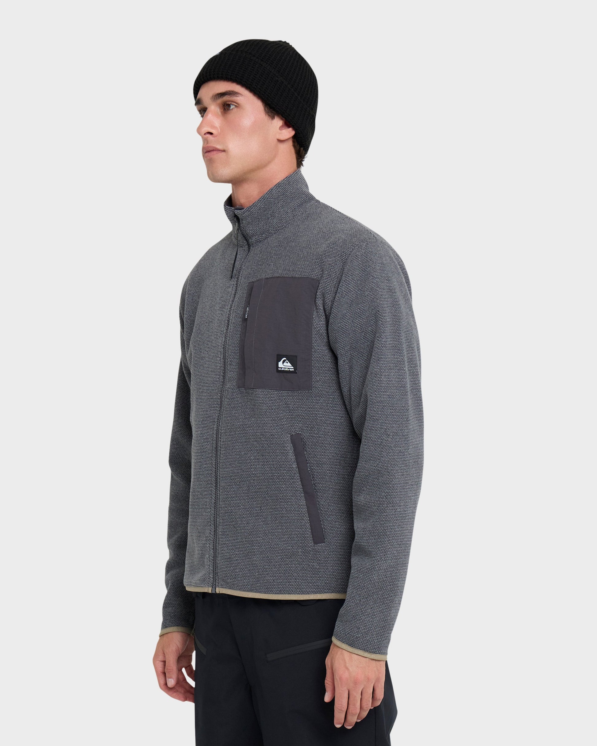 Aker Full Zip Technical Fleece - Quarry Quick Silver Quarry