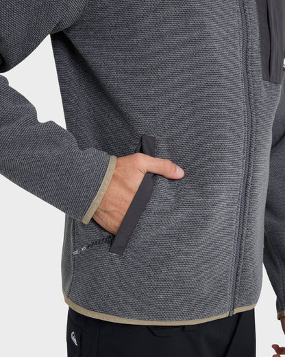 Aker Full Zip Technical Fleece - Quarry Quick Silver Quarry