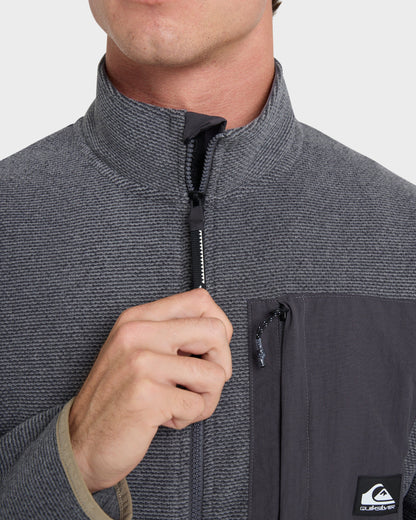 Aker Full Zip Technical Fleece - Quarry Quick Silver Quarry