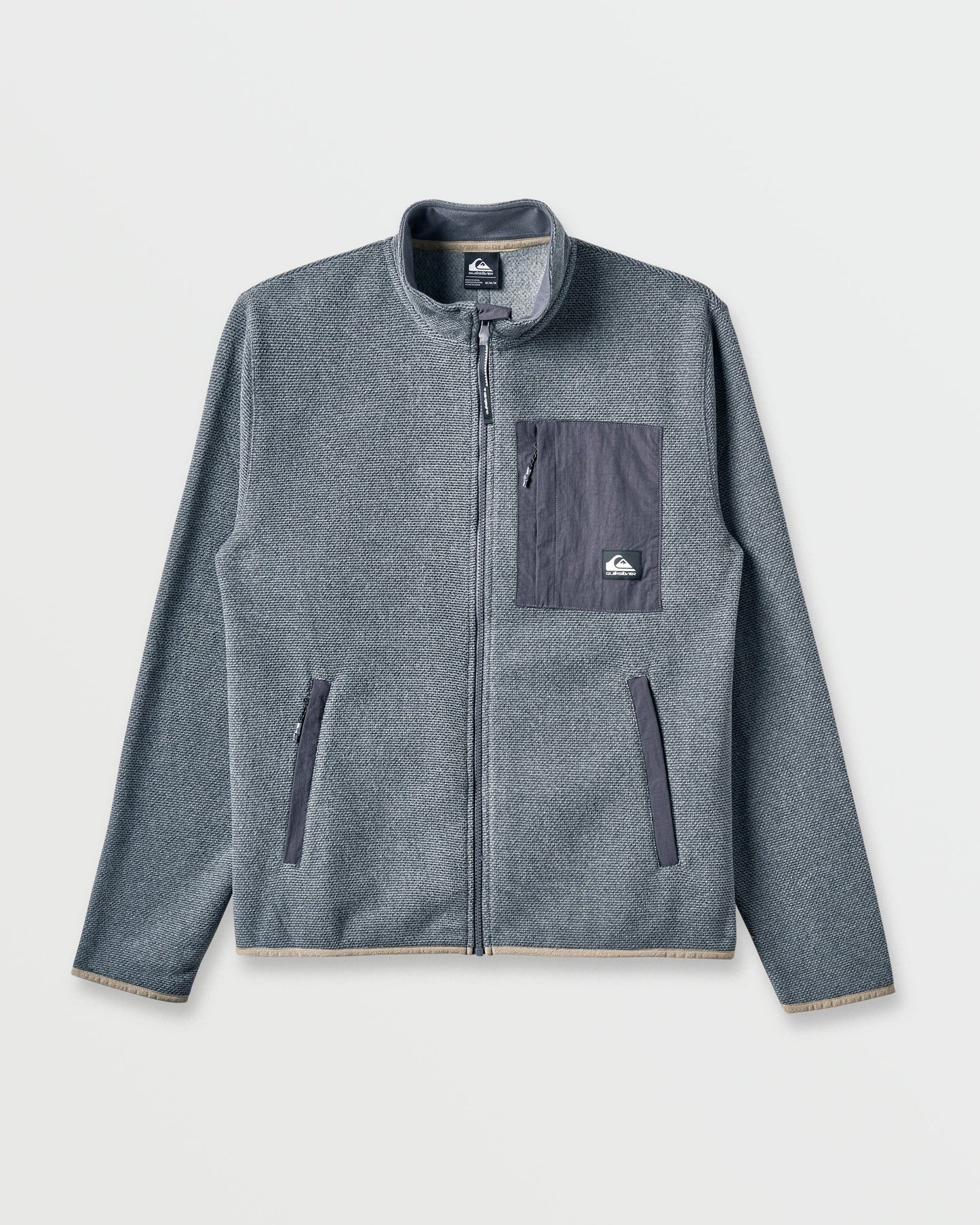 Aker Full Zip Technical Fleece - Quarry Quick Silver Quarry