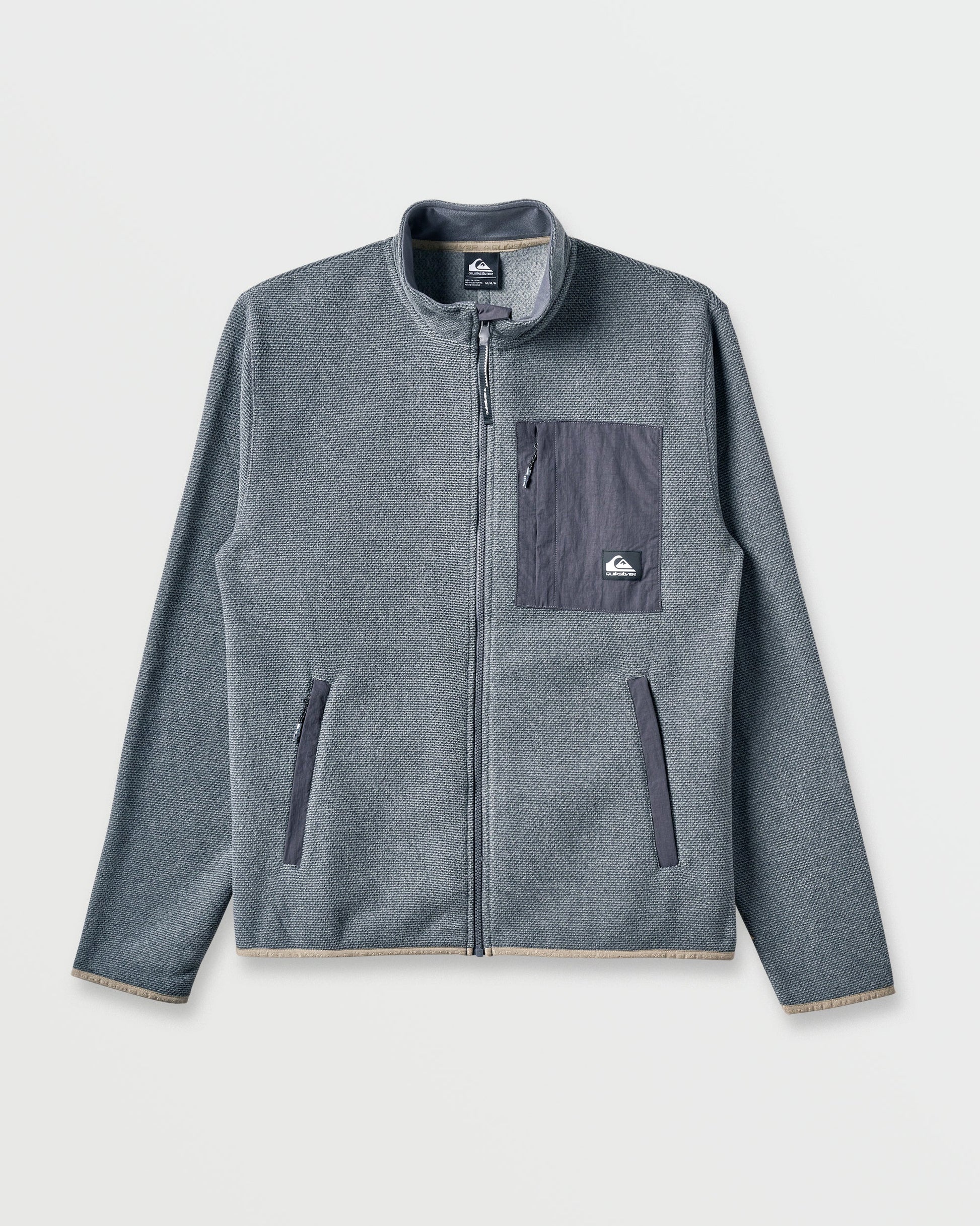 Aker Full Zip Technical Fleece - Quarry Quick Silver Quarry