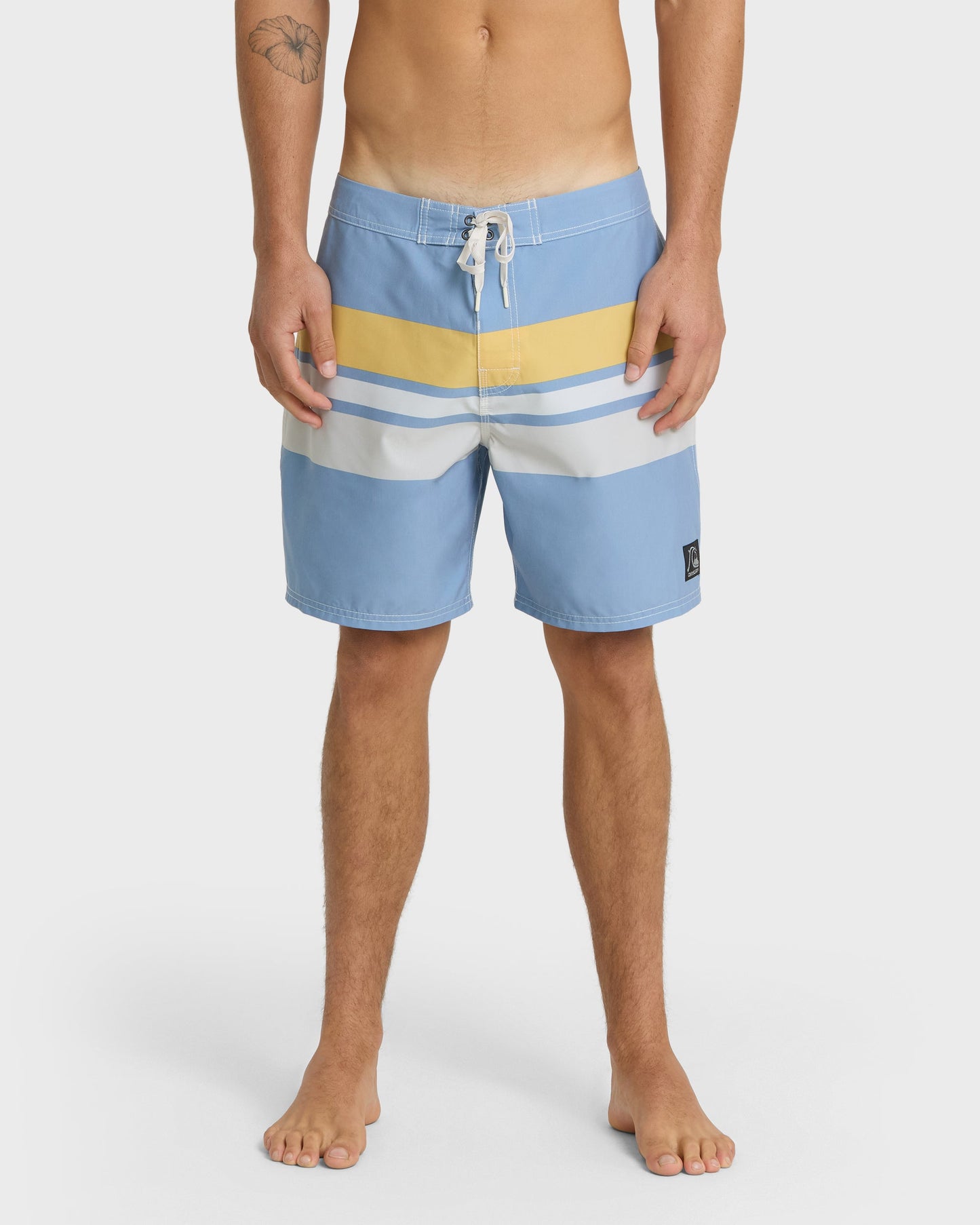 Original Straight Leg 18" Boardshorts - Ashley Blue Quick Silver Ashley Blue