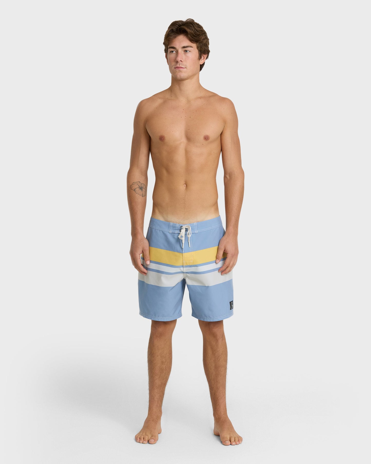 Original Straight Leg 18" Boardshorts - Ashley Blue Quick Silver Ashley Blue