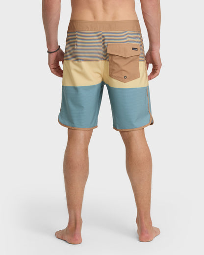 Surfsilk Tijuana 19" Boardshorts - Rattan Quick Silver Rattan