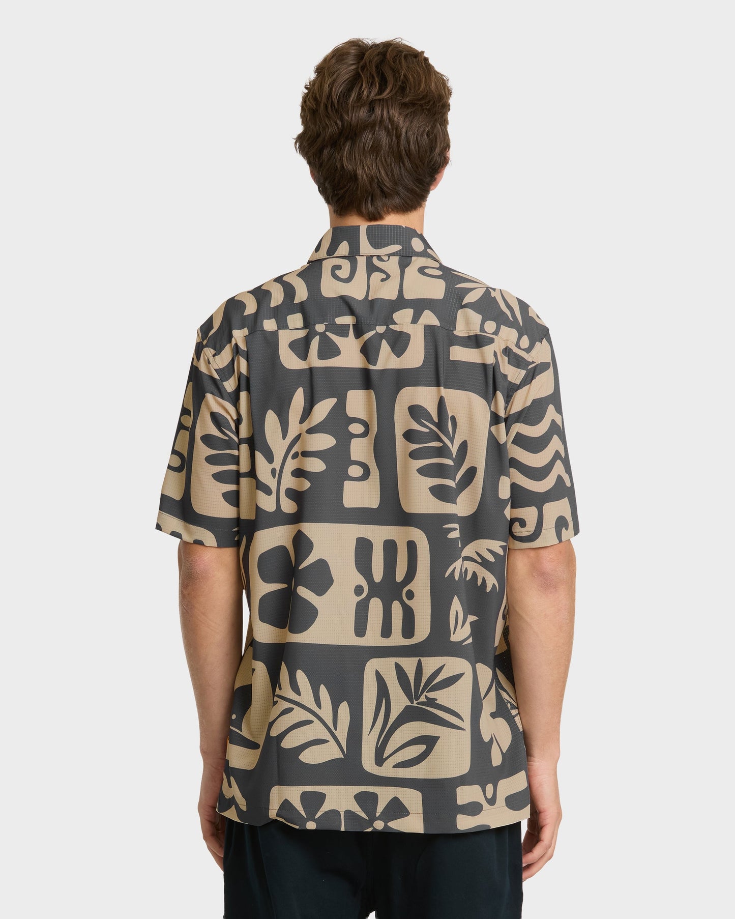 Waterman Dunes Shirt - Phantom Quick Silver Phantom