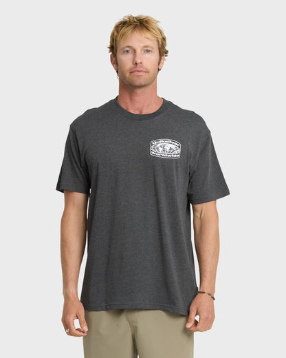 Global Local Classic T-shirt - Charcoal Heather Quick Silver Charcoal Heather