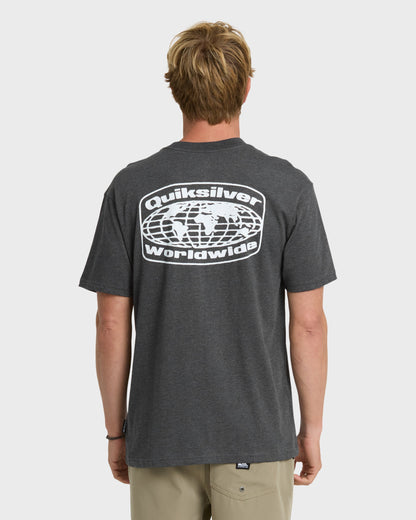 Global Local Classic T-shirt - Charcoal Heather Quick Silver Charcoal Heather