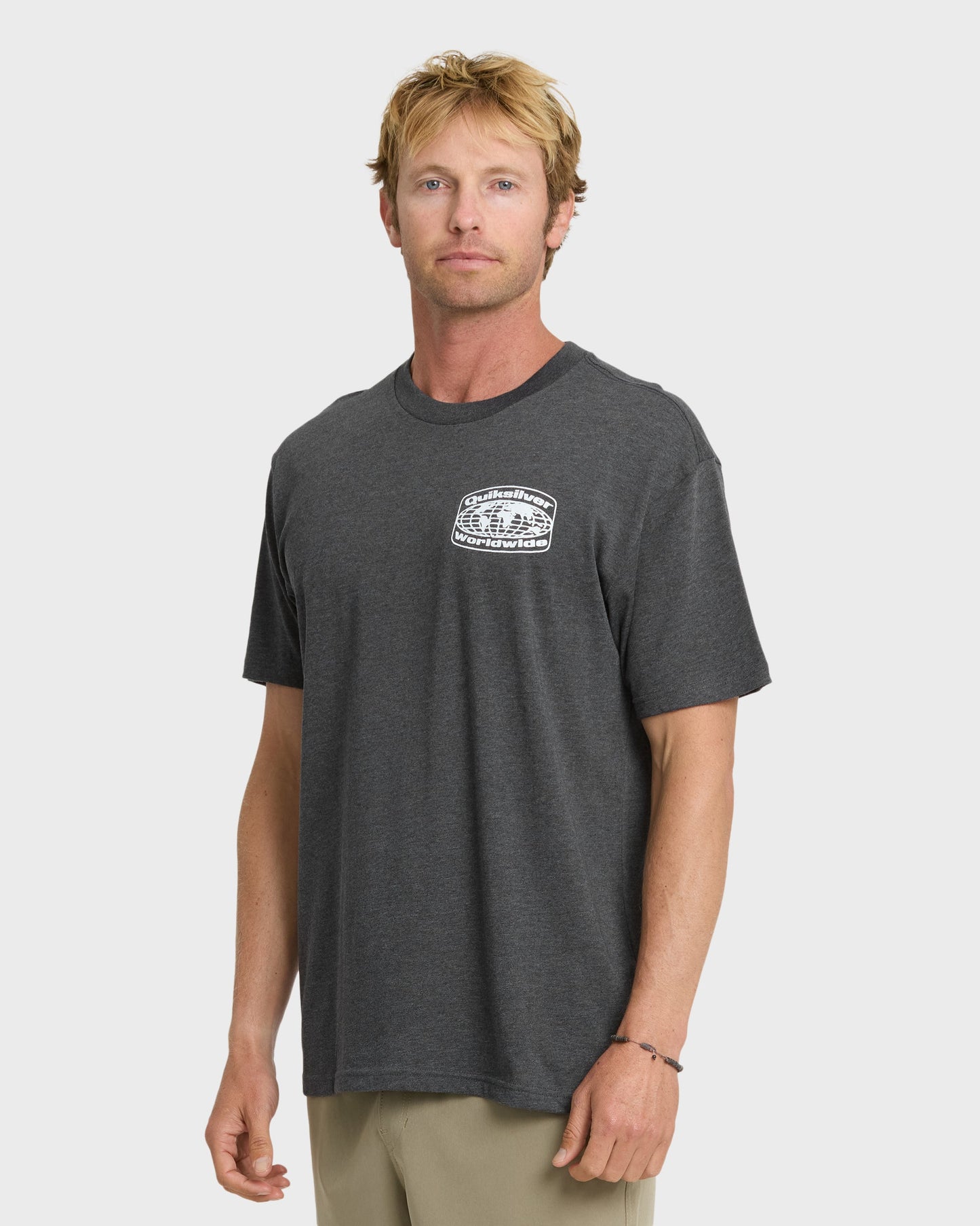 Global Local Classic T-shirt - Charcoal Heather Quick Silver Charcoal Heather