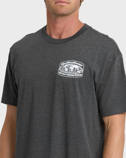 Global Local Classic T-shirt - Charcoal Heather Quick Silver Charcoal Heather