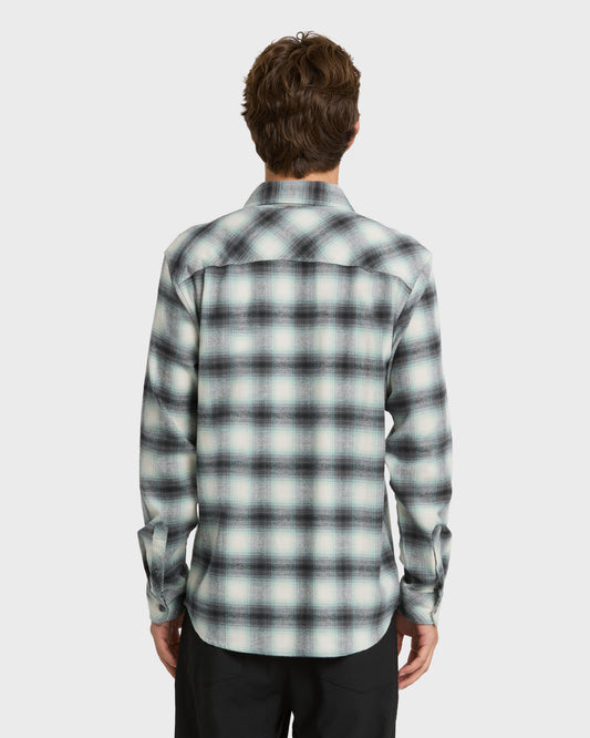 Terrace Stretch Flannel Shirt - Moonstruck Quick Silver Moonstruck
