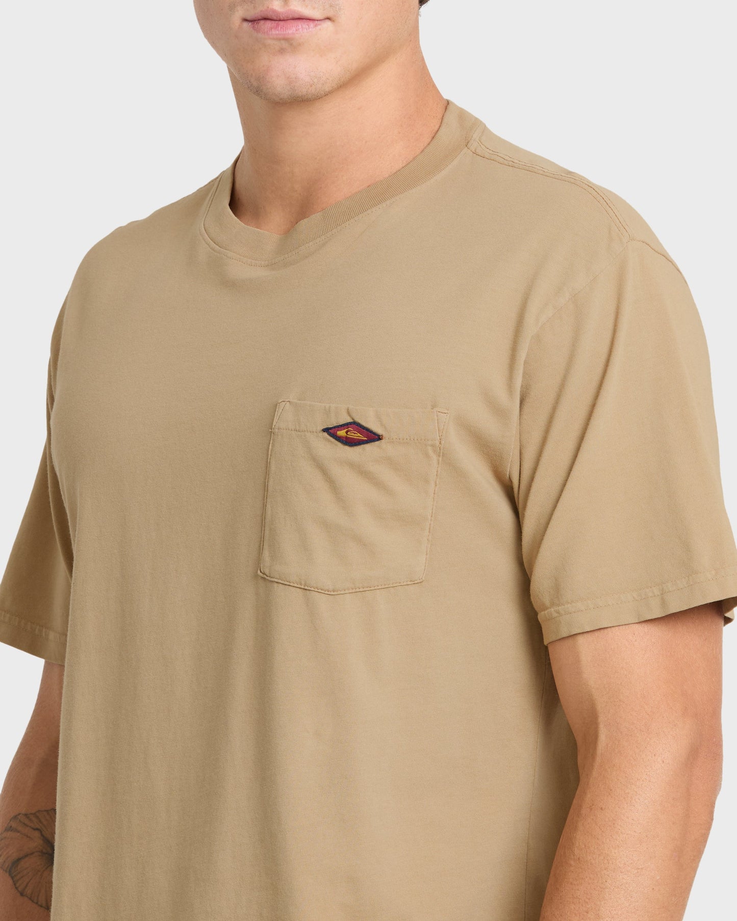 Saltwater Pocket Tee - Elmwood Quick Silver Elmwood