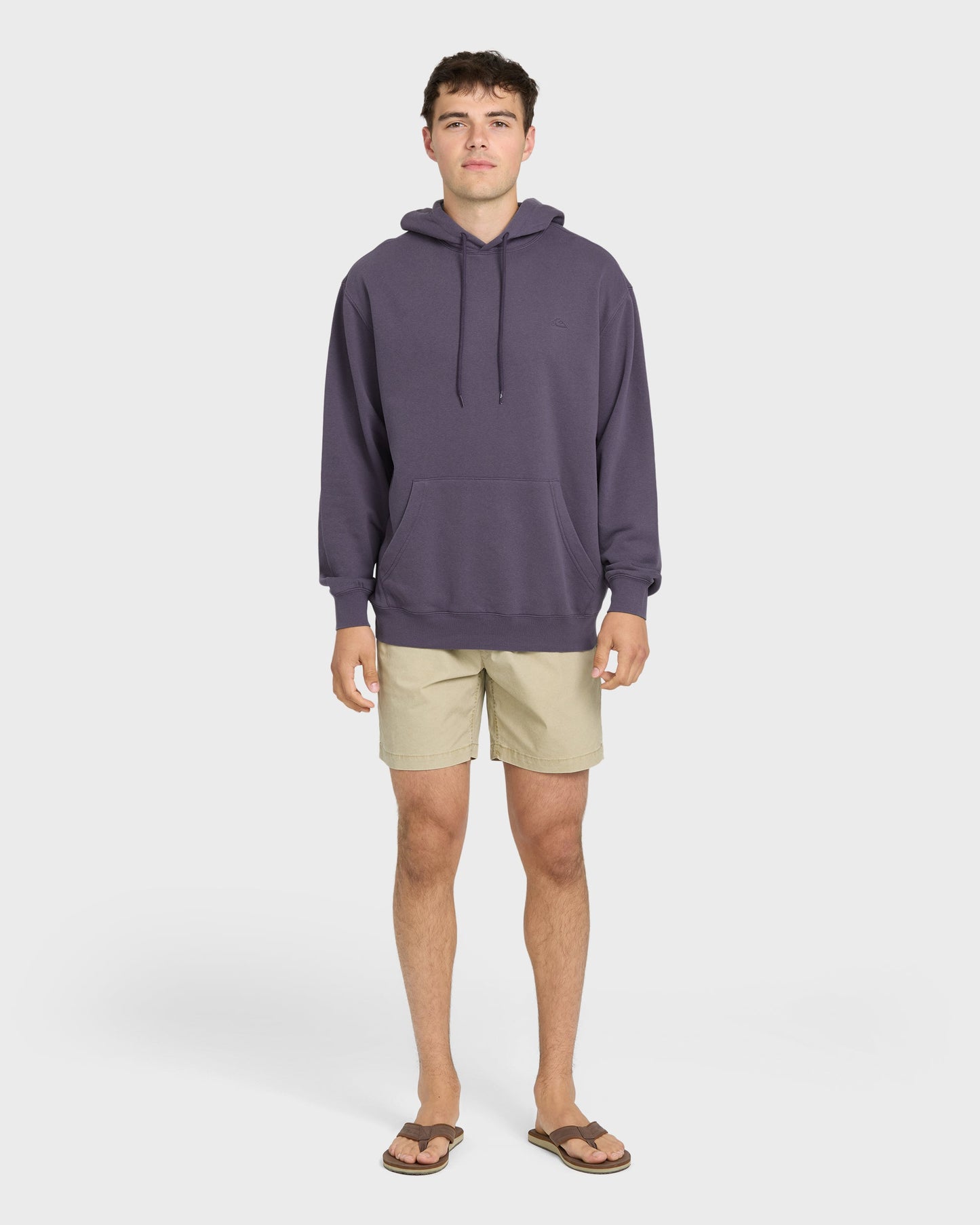 Saltwater Hoodie - Graystone Quick Silver Graystone