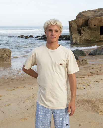 Saltwater Pocket Tee - Moonstruck Quick Silver Moonstruck