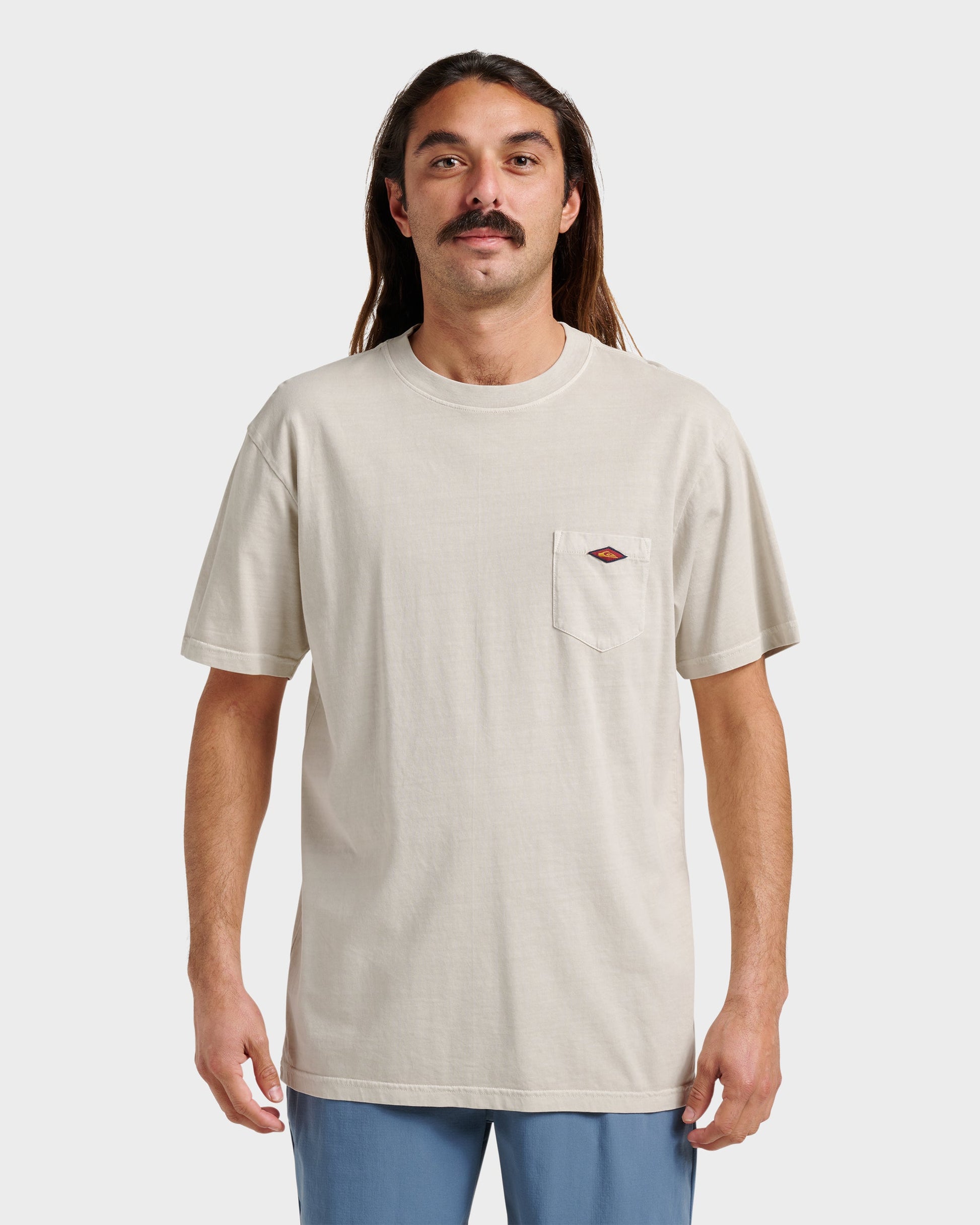 Saltwater Pocket Tee - Moonstruck Quick Silver Moonstruck