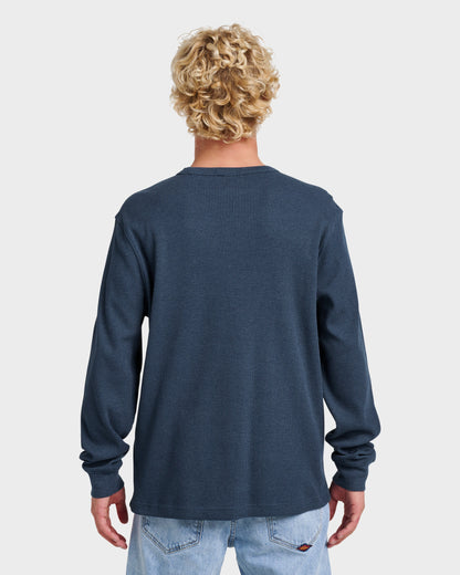 Nelson Long Sleeve Thermal Top - Sargasso Sea Quick Silver Sargasso Sea
