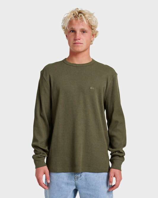 Nelson Long Sleeve Thermal Top - Grape Leaf Quick Silver Grape Leaf