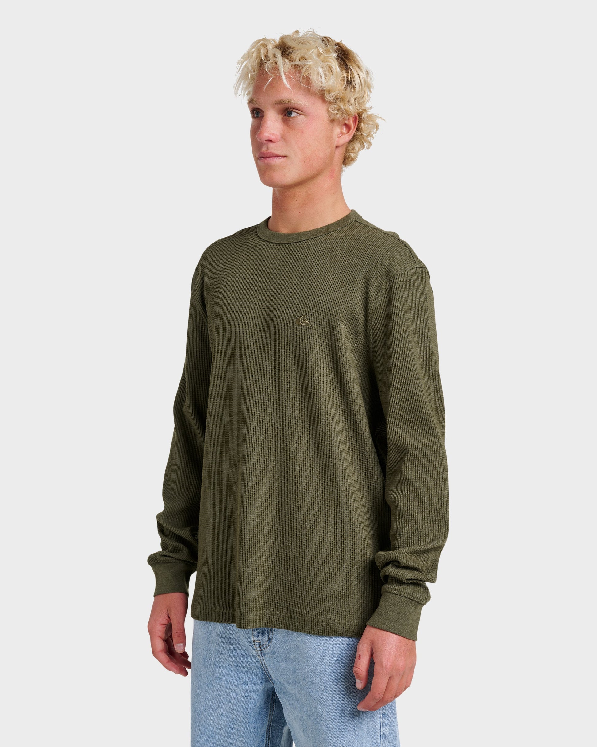 Nelson Long Sleeve Thermal Top - Grape Leaf Quick Silver Grape Leaf