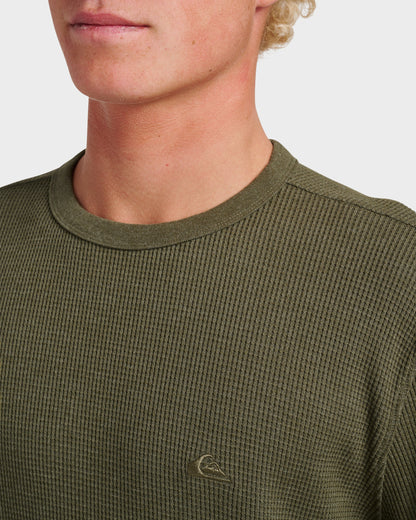 Nelson Long Sleeve Thermal Top - Grape Leaf Quick Silver Grape Leaf