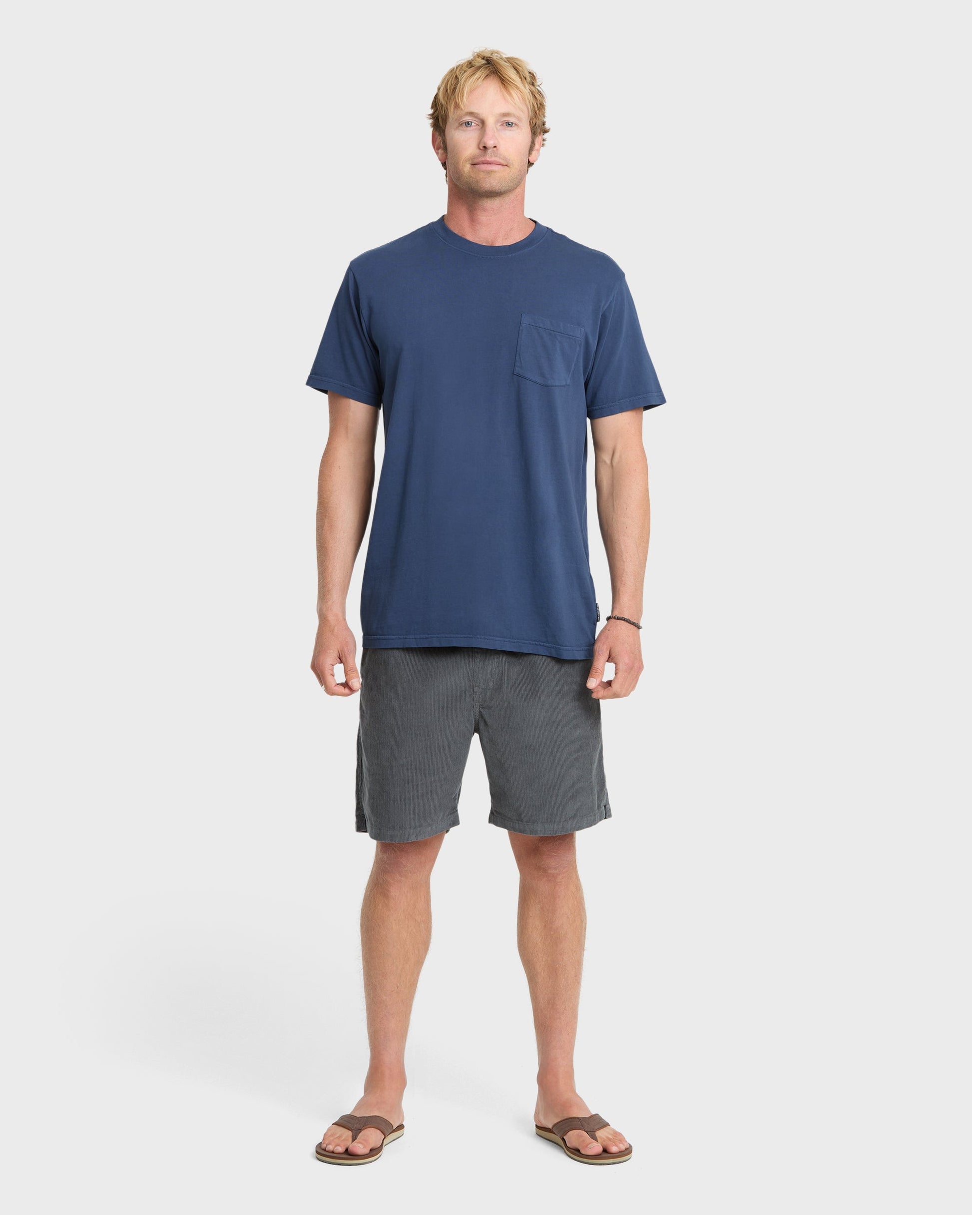 Saltwater Pocket Tee - Navy Quick Silver Navy