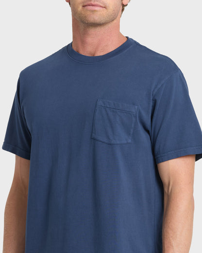 Saltwater Pocket Tee - Navy Quick Silver Navy
