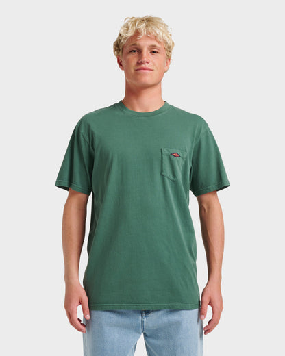 Saltwater Pocket Tee - Trekking Green Quick Silver Trekking Green