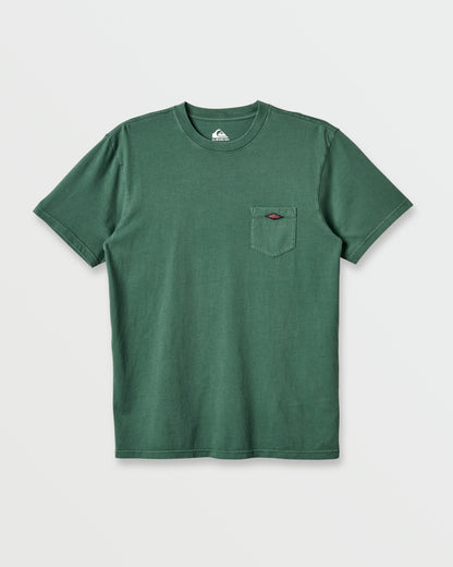 Saltwater Pocket Tee - Trekking Green Quick Silver Trekking Green
