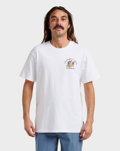 Ca California Vibes Classic T-shirt - White Quick Silver White