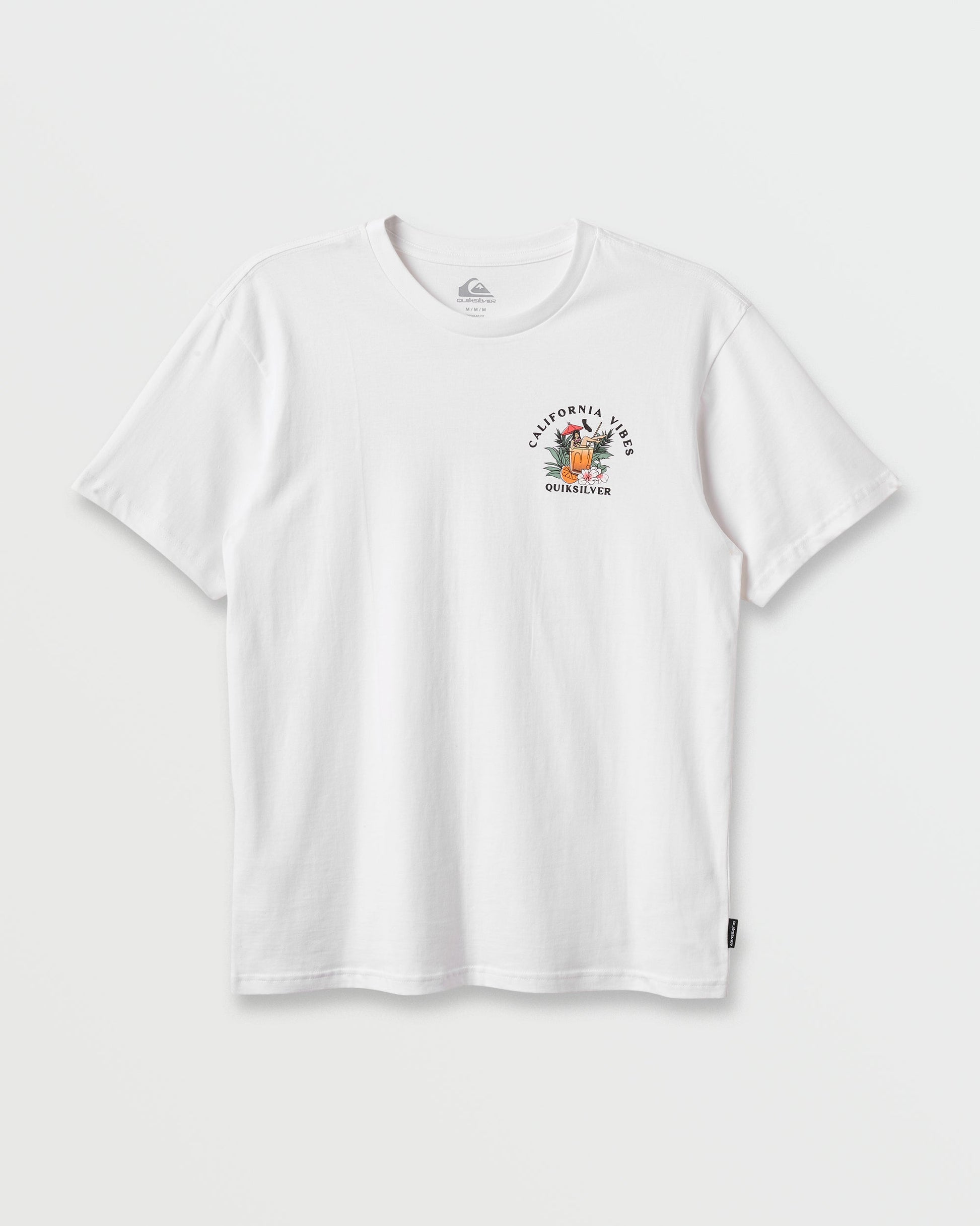 Ca California Vibes Classic T-shirt - White Quick Silver White