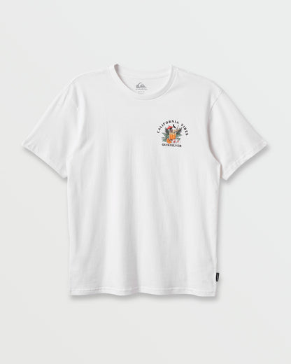 Ca California Vibes Classic T-shirt - White Quick Silver White