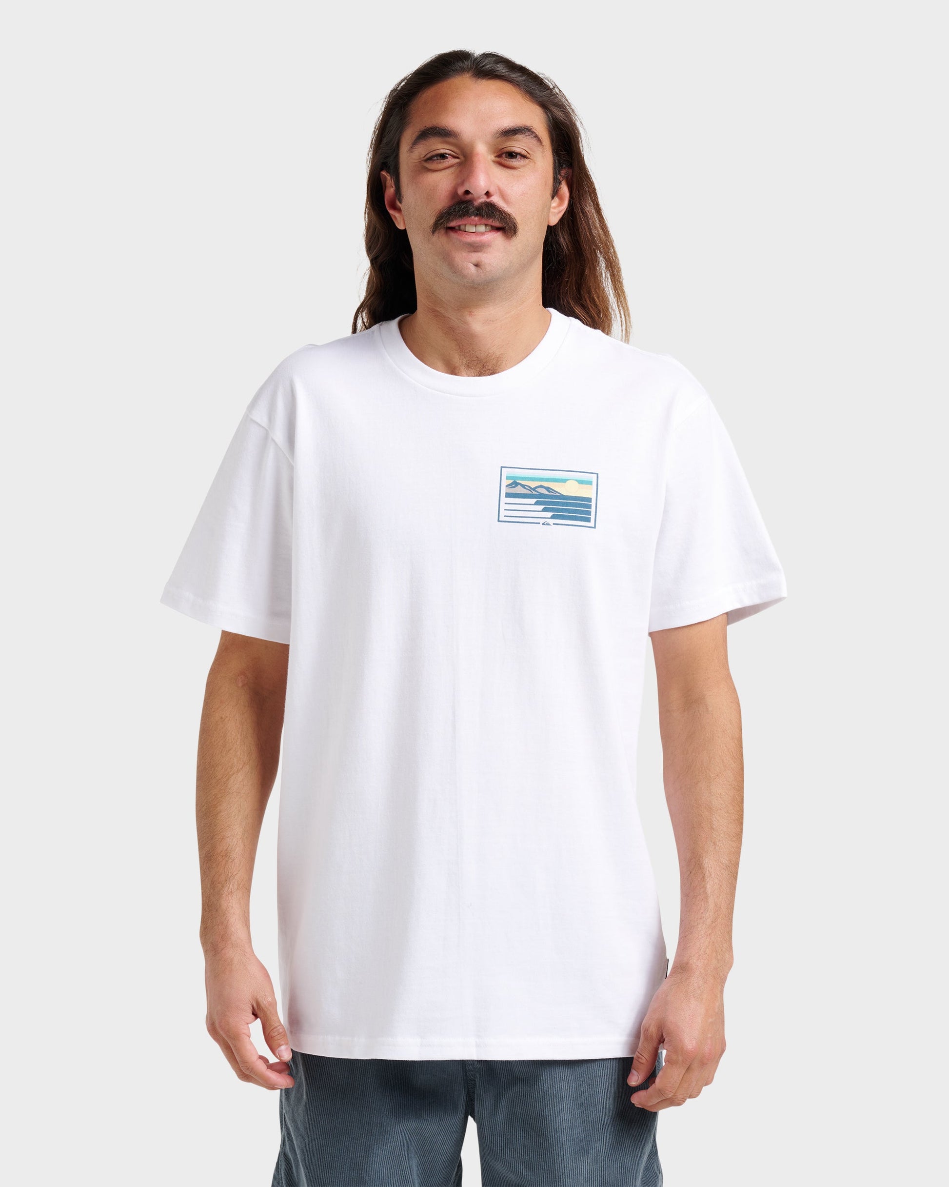 Coastal Vibes Classic T-shirt - White Quick Silver White