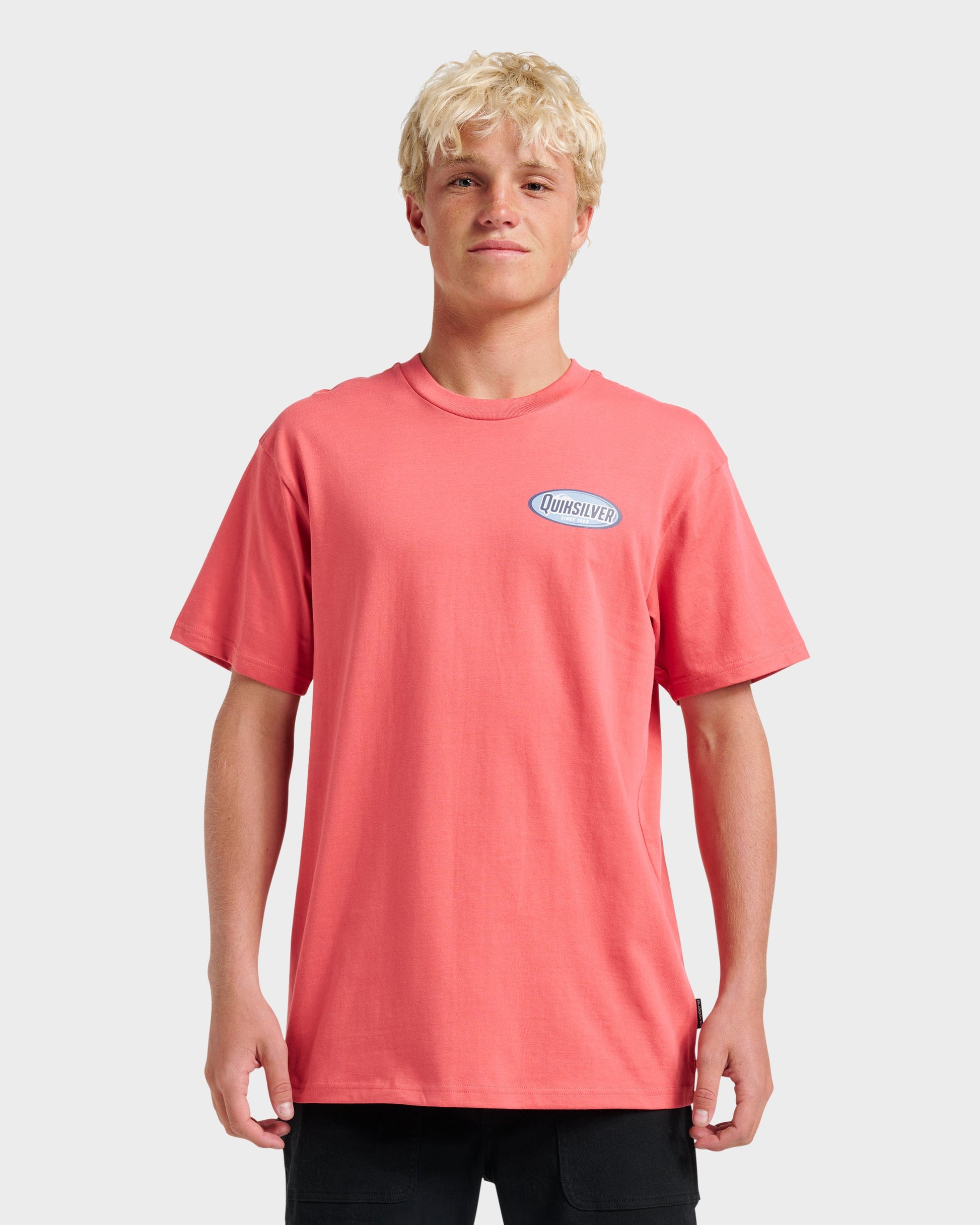 Cresent Speed Classic T-shirt - Mineral Red Quick Silver Mineral Red