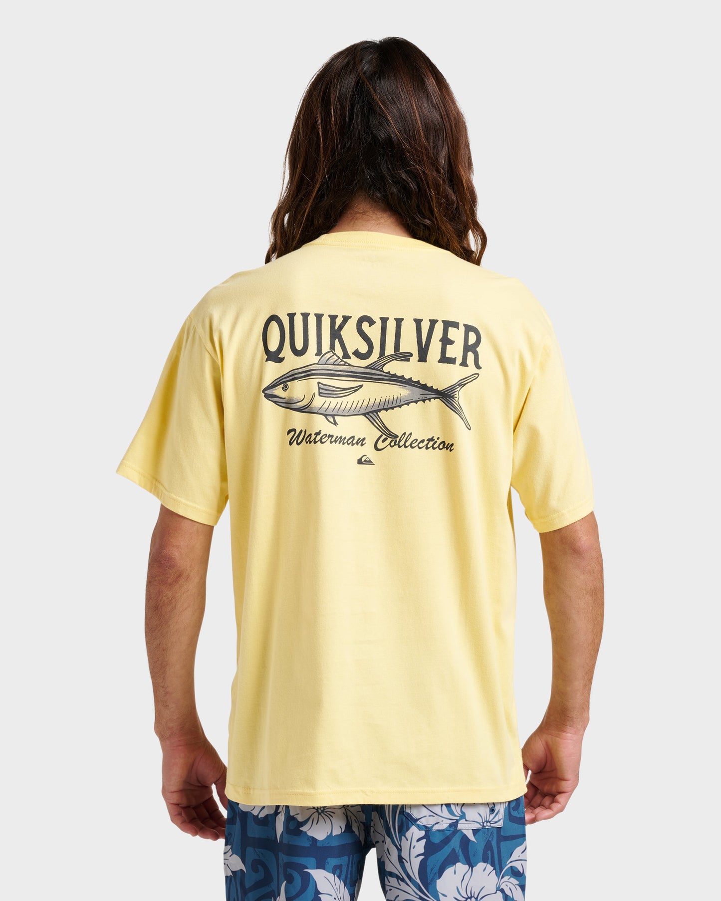 Waterman Deep Waters Classic T-shirt - Dusky Citron Quick Silver Dusky Citron