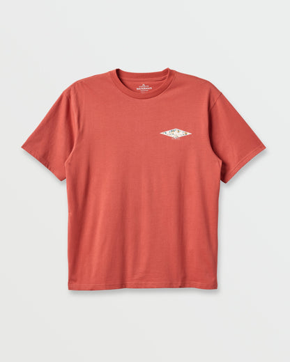 Waterman Diamond Classic T-shirt - Hot Sauce Quick Silver Hot Sauce