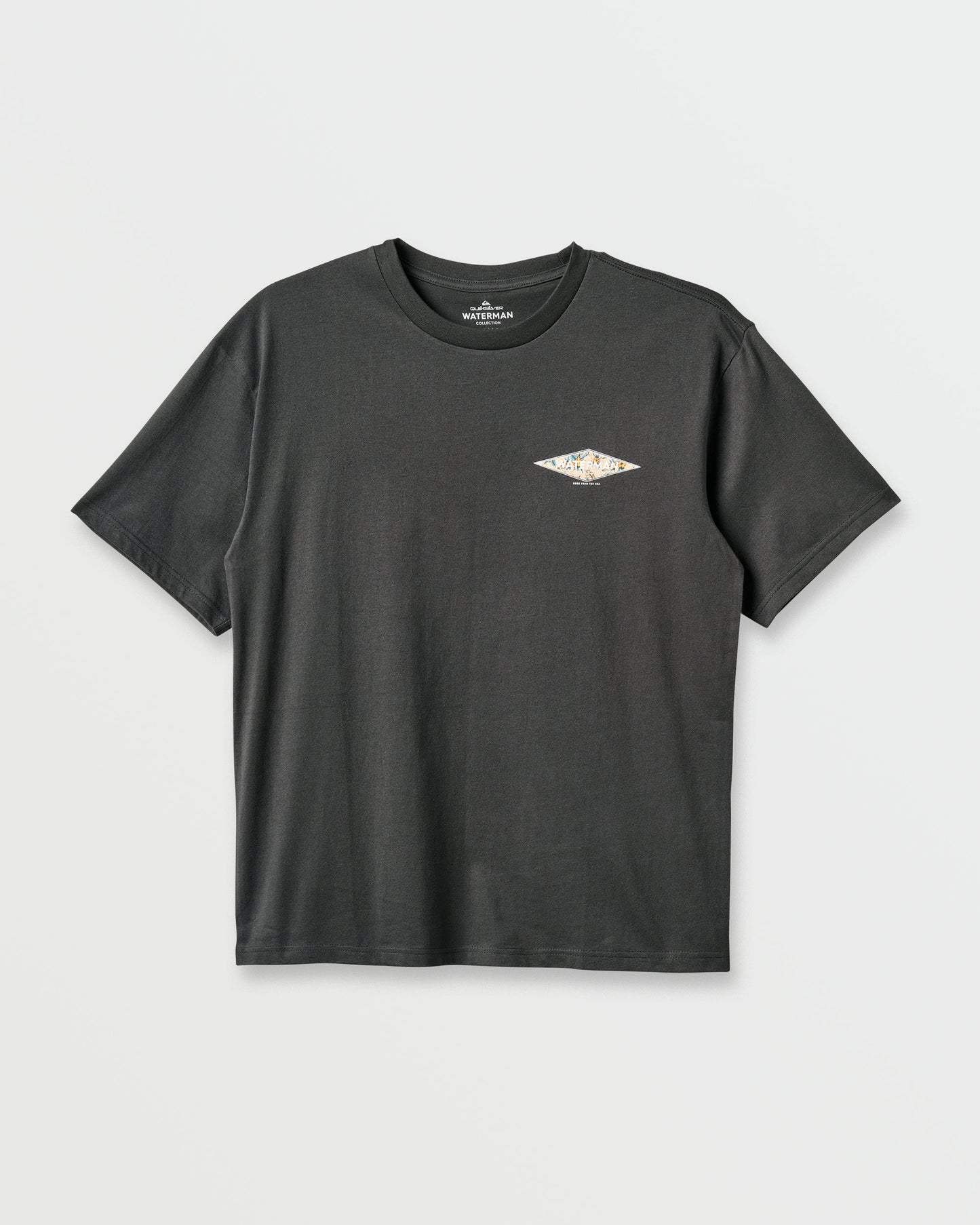 Waterman Diamond Classic T-shirt - Phantom Quick Silver Phantom