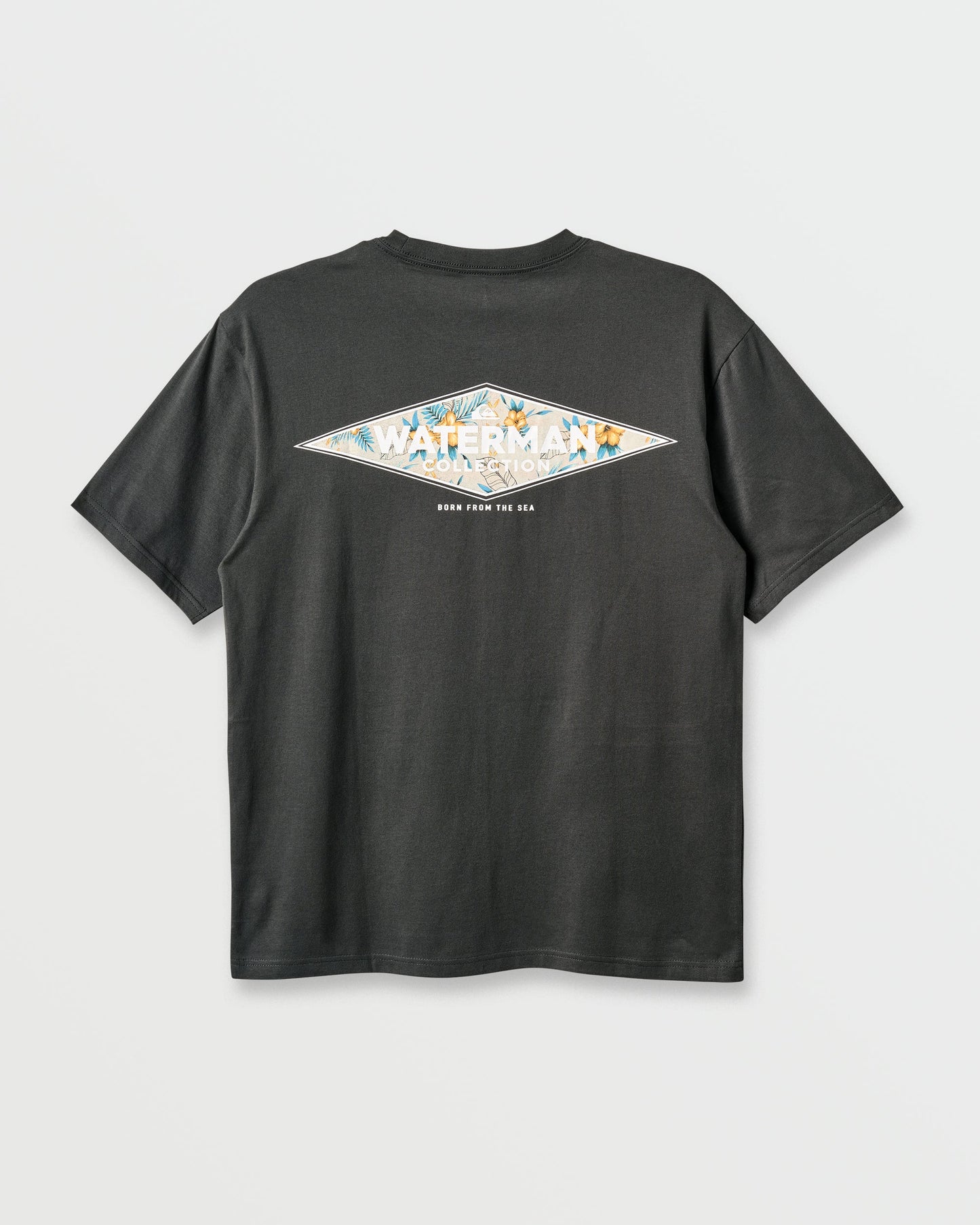 Waterman Diamond Classic T-shirt - Phantom Quick Silver Phantom