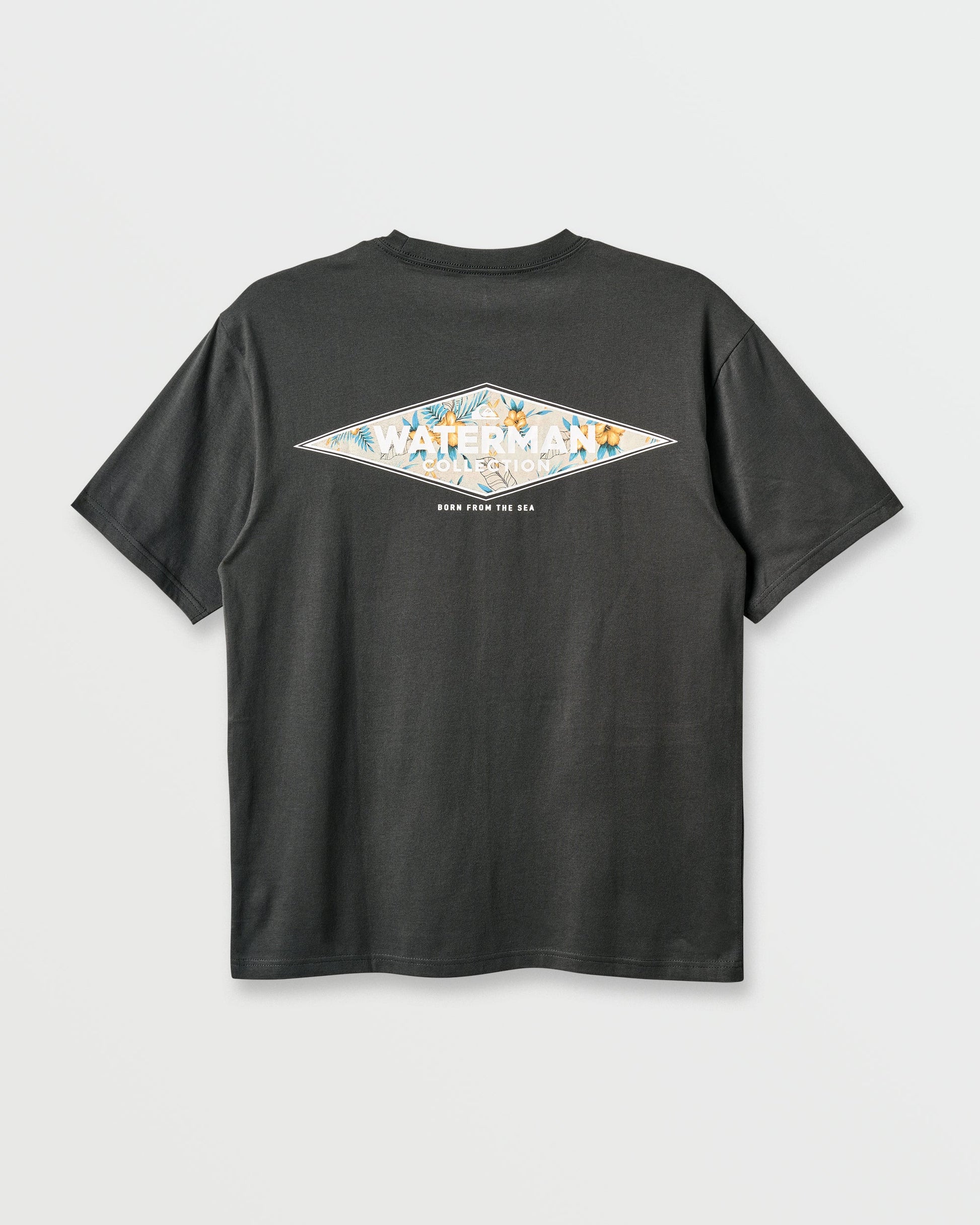 Waterman Diamond Classic T-shirt - Phantom Quick Silver Phantom