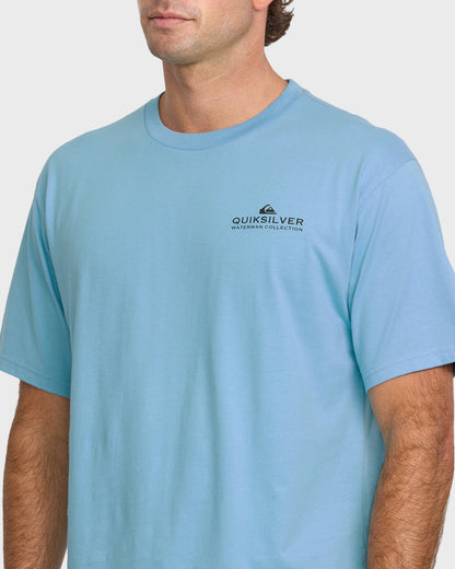 Waterman Fishing Trip Classic T-shirt - Cali Blue Quick Silver Cali Blue