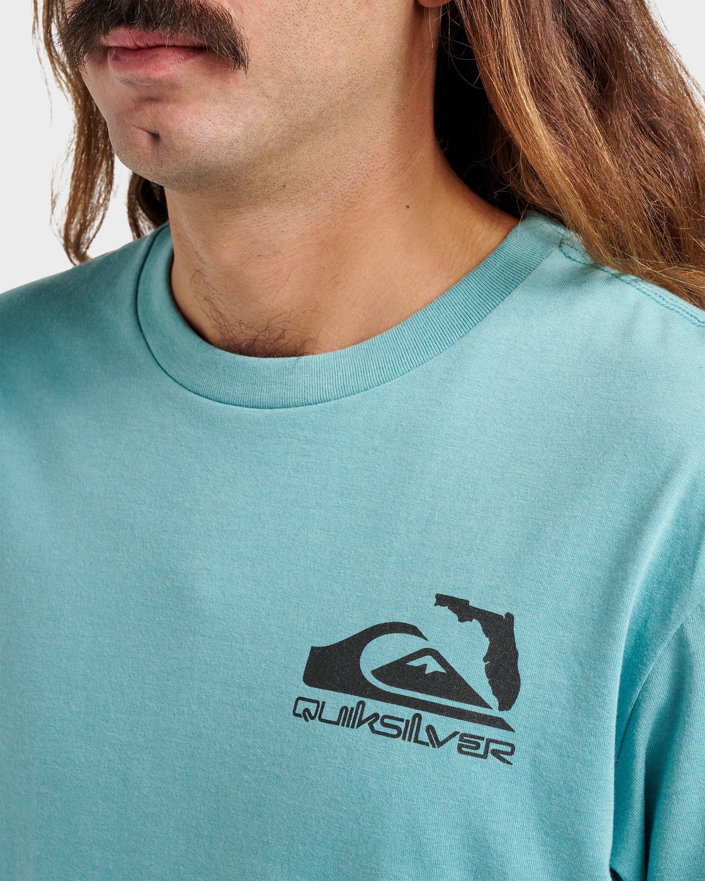 Fl Florida Lookout Point Classic T-shirt - Dusty Turquoise Heather Quick Silver Dusty Turquoise Heather