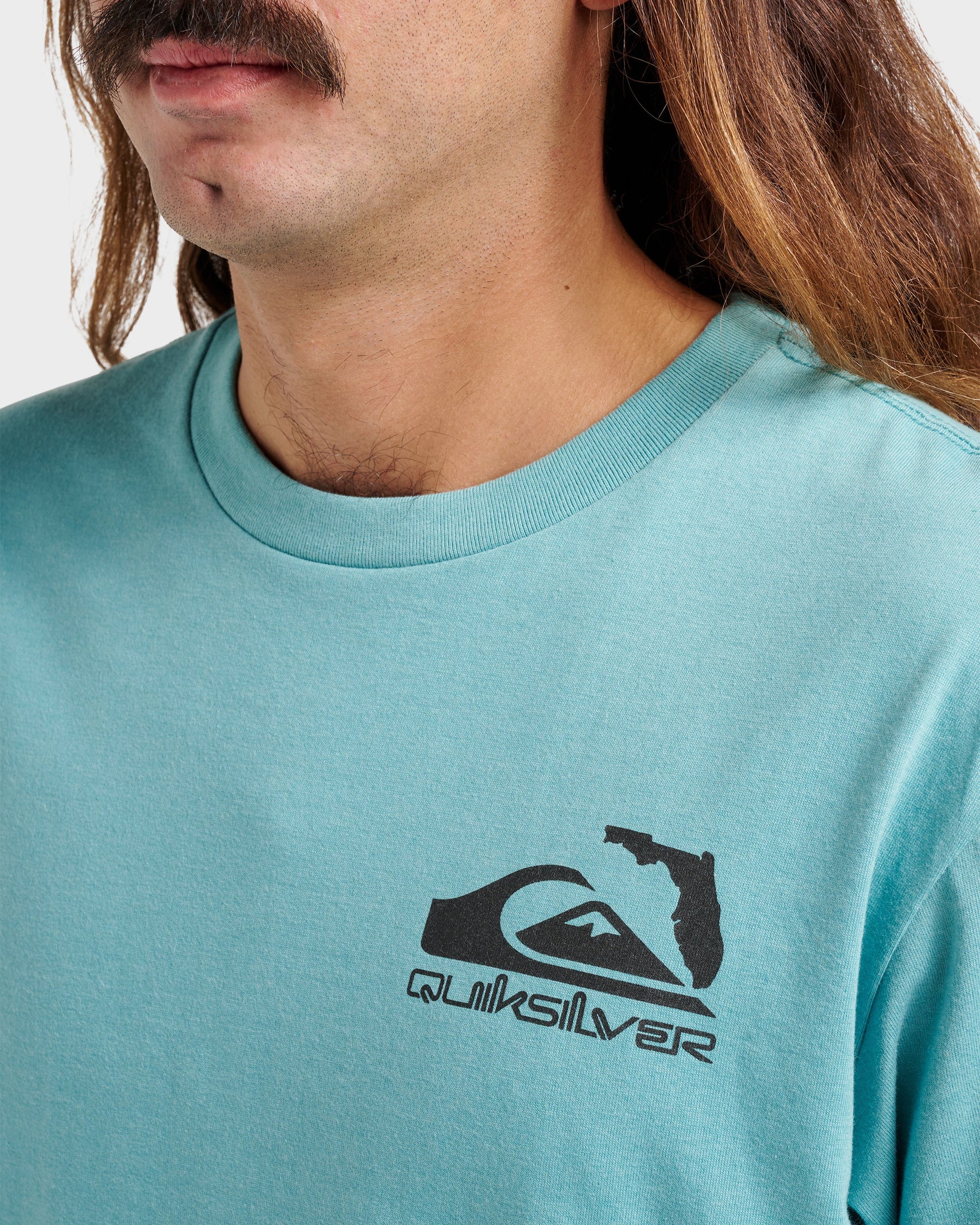 Fl Florida Lookout Point Classic T-shirt - Dusty Turquoise Heather Quick Silver Dusty Turquoise Heather