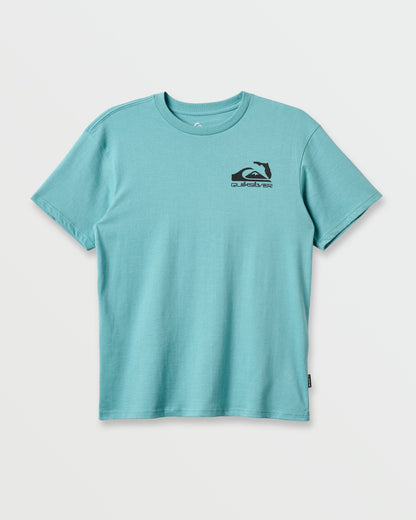 Fl Florida Lookout Point Classic T-shirt - Dusty Turquoise Heather Quick Silver Dusty Turquoise Heather